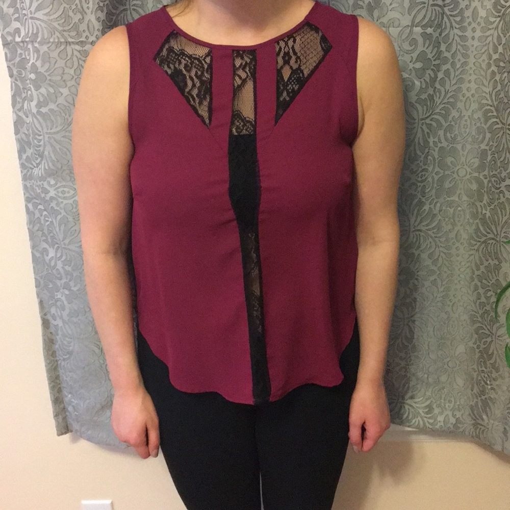 Lush magenta tank